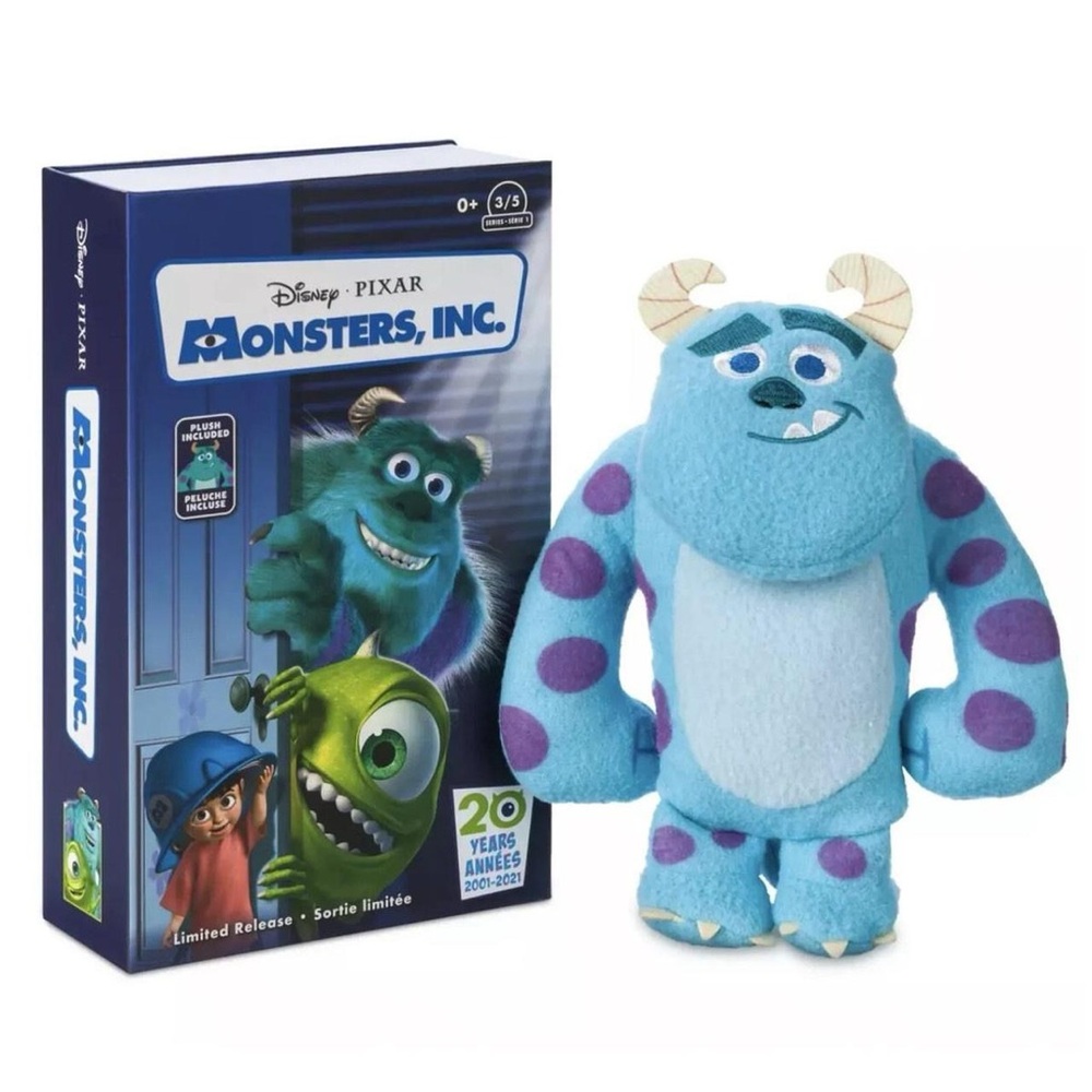 Disneys Pixar MONSTERS INC plush in
"VHS" box Limited Release